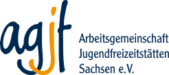 Logo der Arbeitsgemeinschaft Jugendfreizeitstätten Sachsen e.V.